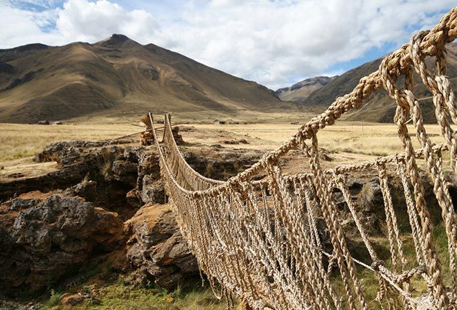 Keshwa Chaca Asma Köprü Peru | Flickr @Krystelle-Denis