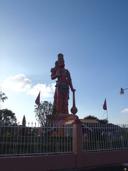 Hindistan dışındaki en büyük Hanuman Murti.