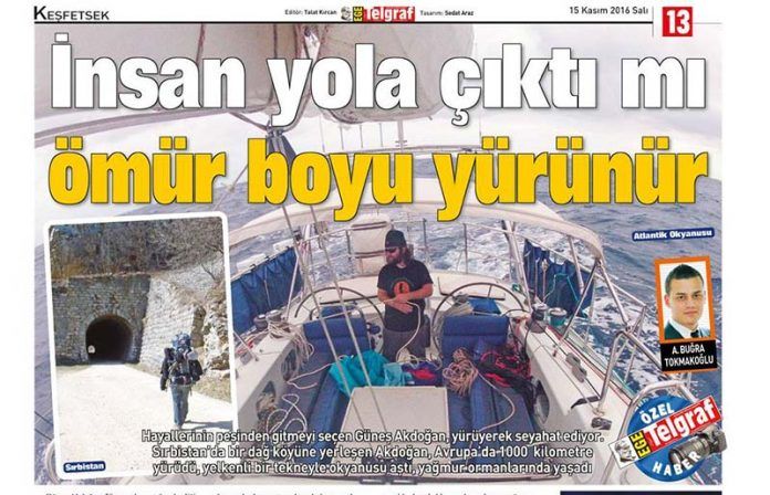 EGE TELGRAF GAZETESİ RÖPORTAJIM