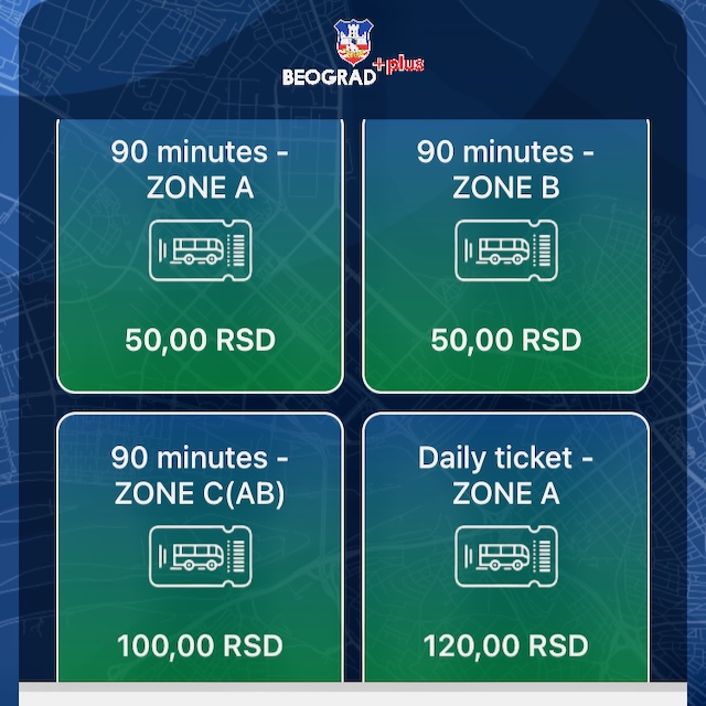 Ücretsiz Belgrad Toplu Taşıma - 2025 – Yolda Kal